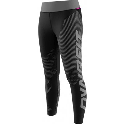 Dynafit Ultra Graphic Lon Tights W černá – Zboží Mobilmania