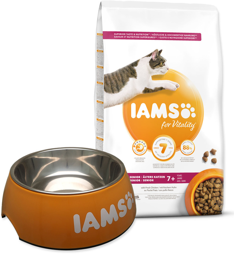 Iams Cat Senior Chicken 10 kg