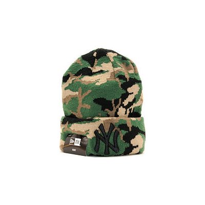 Dětský Kulich New Era Essential Camo Knit New York Yankees Toddler Woodland Camo/Black