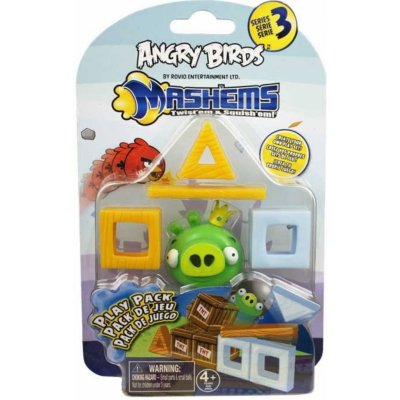 EP Line Angry Birds Mash´Ems Hrací sada Prase zelené s helmou – Zboží Mobilmania