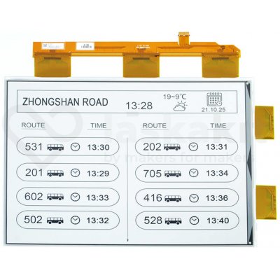 Good Display GDEP133UT3 13.3" 1600x1200 Parallel ePaper displej – Zboží Živě