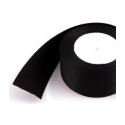 06605, Stuha saténová, 4cm x 23m, 39 černá – Hledejceny.cz