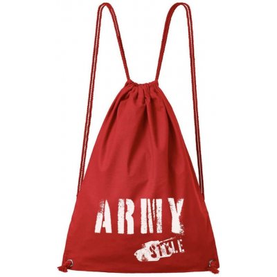 Dobrý Triko Army style červená – Hledejceny.cz
