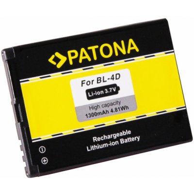 Pouzdro Patona PT3112 PATONA baterie pro mobilní telefon Nokia BL-4D 1300mAh 3,7V Li-Ion – Zbozi.Blesk.cz