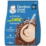 Gerber Cereal for Baby Mléčná kaše na dobrou noc kakaová 230 g – Sleviste.cz