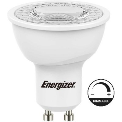 Energizer LED žárovka GU10 4,6W Eq 55 W S8826 stmívatelná , teplá bílá – Hledejceny.cz