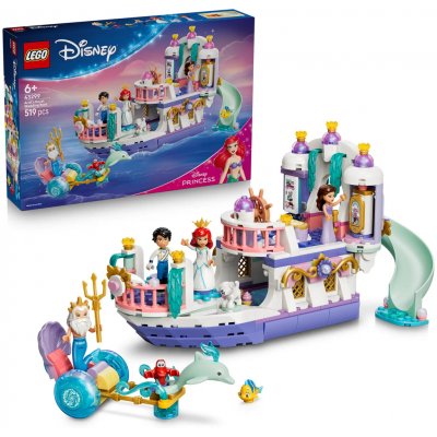LEGO® Disney Princess 43299 Arielina loď a královská svatba – Hledejceny.cz