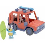 TM Toys Bluey Rodinné auto s figurkou tatínka + příslušenství.. – Zboží Mobilmania