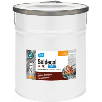 HET Soldecol UV lak 5 l mat – Zboží Mobilmania