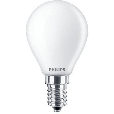 Philips 8718699762834 LED žárovka 1x6,5W E14 806lm 2700K teplá bílá, matná bílá, EyeComfort – Zboží Živě