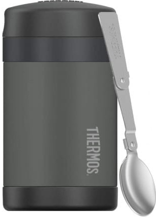 Thermos Dětská jídelní termoska lžící 470 ml fialová