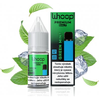 Whoop Salt Green Mint 10 ml 20 mg – Zboží Dáma