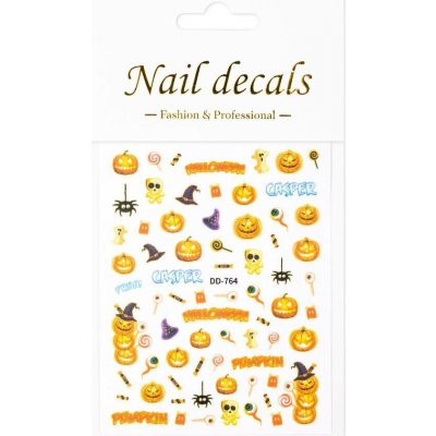Nail decals Samolepka Halloween Casper,dýně DD-764 – Hledejceny.cz