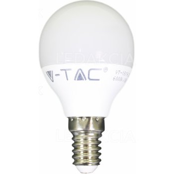 V-tac E14 LED žárovka 4W P45 Studená bílá