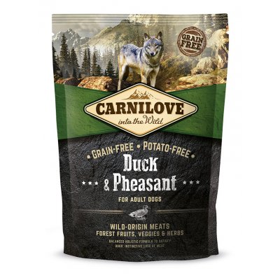 Carnilove Duck & Pheasant for Adult Dogs 1,5 kg – Zbozi.Blesk.cz