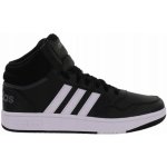 adidas Hoops 3.0 Mid core black/cloud white/grey six – Zboží Dáma