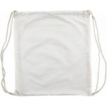 Knorr Prandell Plátěný batoh se stahovacími šňůrkami bílý 38 x 42 cm – Zboží Mobilmania