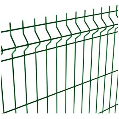 Plotový panel NYLOFOR 3D LIGHT - zinek+PVC zelený Výška v mm:: 1230