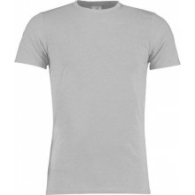 Kustom Kit Módní tričko ze směsového materiálu šedá světlá melír K504
