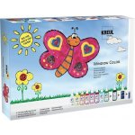 KREUL Sada Barva na sklo Window Color pro mnoho malířů Hobby Line 95431 – Zboží Dáma