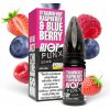 E-liquid Riot Labs Riot Hybrid Salt Strawberry Raspberry Blueberry 10 ml 20 mg