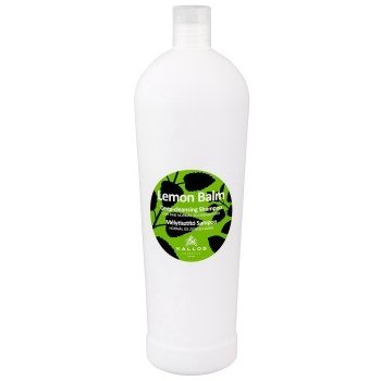 Kallos hloubkově čistící šampon s výtažky citrónové trávy Lemon Balm Deep Cleaning Shampoo 1000 ml