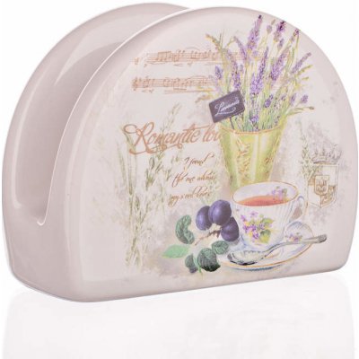 Banquet Stojánek na ubrousky LAVENDER 10cm – Zboží Mobilmania