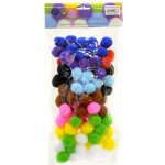 Bambulky barevné 25 mm - 100 ks – Zboží Mobilmania