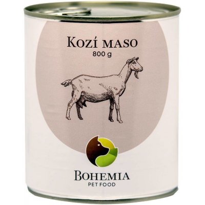 Bohemia Pet Food Kozí maso ve vlastní šťávě 0,8 kg – Zboží Mobilmania