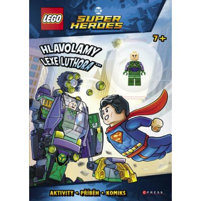 LEGO DC Comics Super Heroes Hlavolamy Lexe Luthora – Zbozi.Blesk.cz