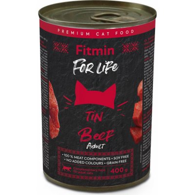 Fitmin For Life pro dospělé kočky hovězí 0,4 kg – Zbozi.Blesk.cz