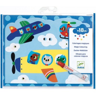 Djeco malování vodou vzdušná doprava – Zboží Mobilmania
