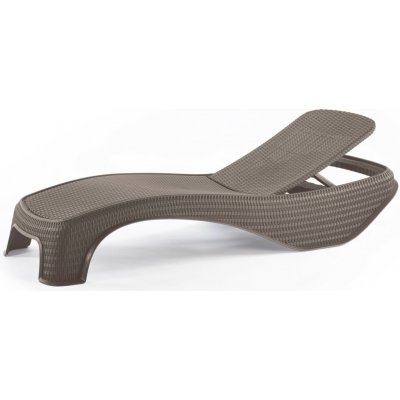 Keter Atlantic cappuccino 197 x 74 x 36 cm – Zboží Dáma