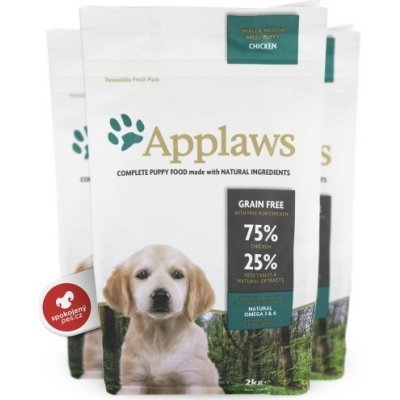 Applaws Dog Chicken Small & Medium Breed Puppy 2 kg