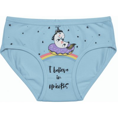 Dívčí spodní kalhotky s jednorožcem modrá – Zboží Dáma