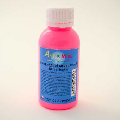 Artemiss Univerzální barva lesklá Neon září pod UV světlem 110g 83 Neon modrá – Hledejceny.cz