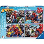 Ravensburger 4x100 Spiderman 100 dílků – Zboží Mobilmania