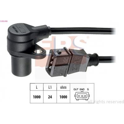 Generátor impulsů, klikový hřídel EPS 1.953.318 – Zboží Mobilmania