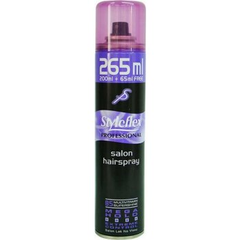 Styleflex Salon Hairspray Mega Hold lak na vlasy 265 ml