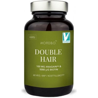 Nordbo Double Hair 60 kapslí – Hledejceny.cz