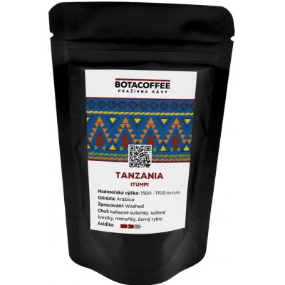 BotaCoffee Tanzania AB Itumpi zrnková 70 g – Hledejceny.cz