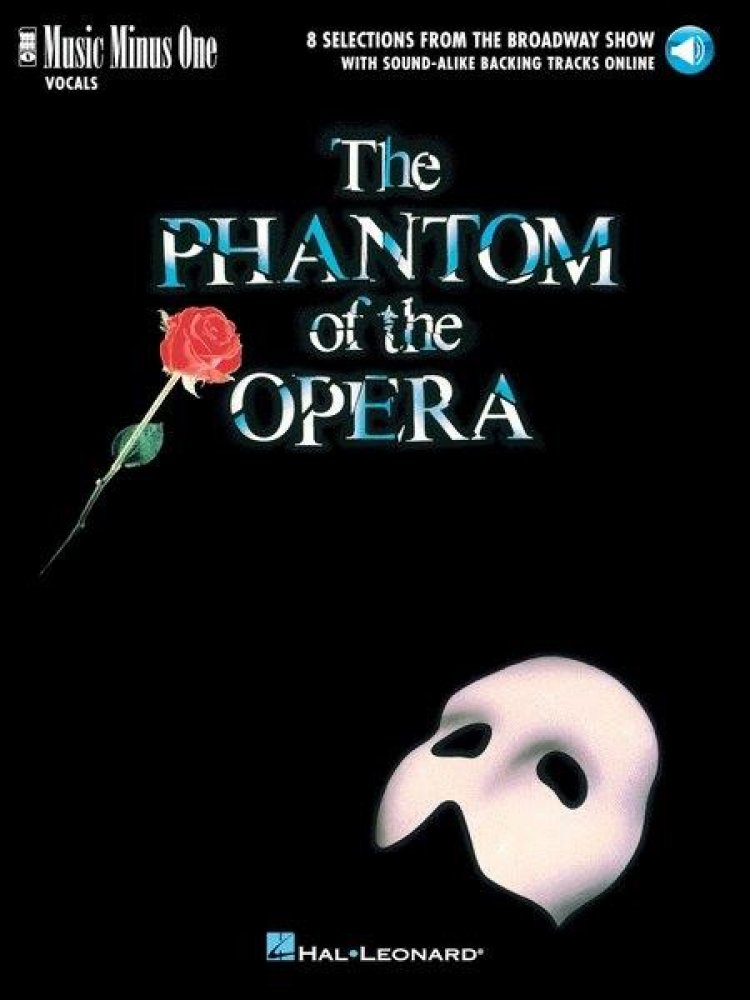 Phantom Of The Opera / Fantom opery: Music Minus One Vocal (noty na klavír,  zpěv, akordy) (+online audio) | Srovnanicen.cz