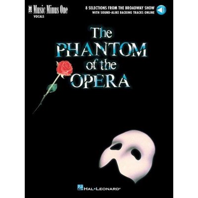 Phantom Of The Opera Fantom opery Music Minus One Vocal noty na klavír zpěv akordy + audio – Zboží Mobilmania