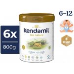 Kendamil 2 BIO Nature HMO+ 6 x 800 g – Hledejceny.cz