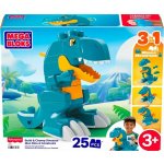 Mega Bloks Stavebnice dinosaurus 3 v 1 – Hledejceny.cz