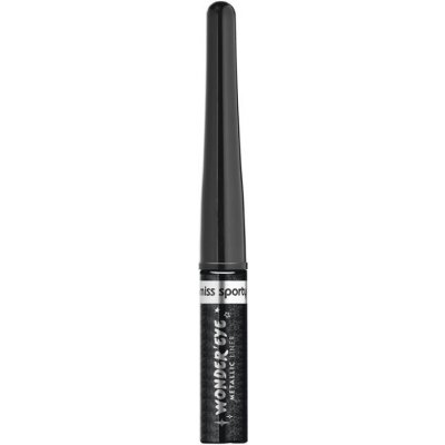 Miss Sporty Metallic linky na oči 004 black 3,5 ml – Zboží Dáma