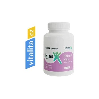 Dolomit Klas vápník, hořčík, zinek a vitamin D 90 tablet