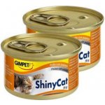 GimBorn GimCat ShinyCat kuře s papájou 2 x 70 g – Zboží Mobilmania