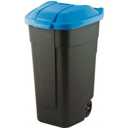 Nohel Garden popelnice na odpad plastová černo-modrá 110l