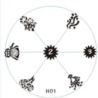 Destička na razítka H01 – Sleviste.cz